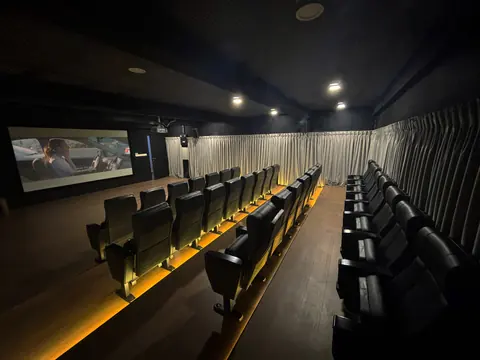 Movie room seating
